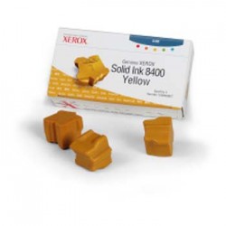 Cerneala solida yellow Xerox 108R00607 Phaser 8400 - set 3 rezerve