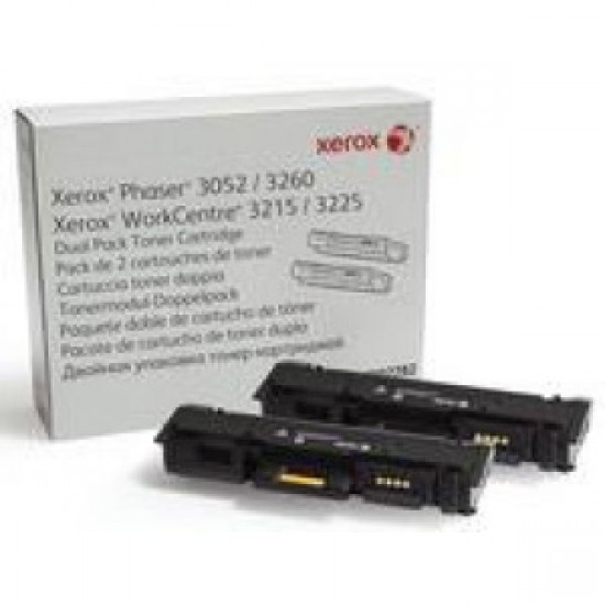 Toner Xerox 106R02782 Phaser 3260 / 3052, WorkCentre 3215 / 3225 Dual pack